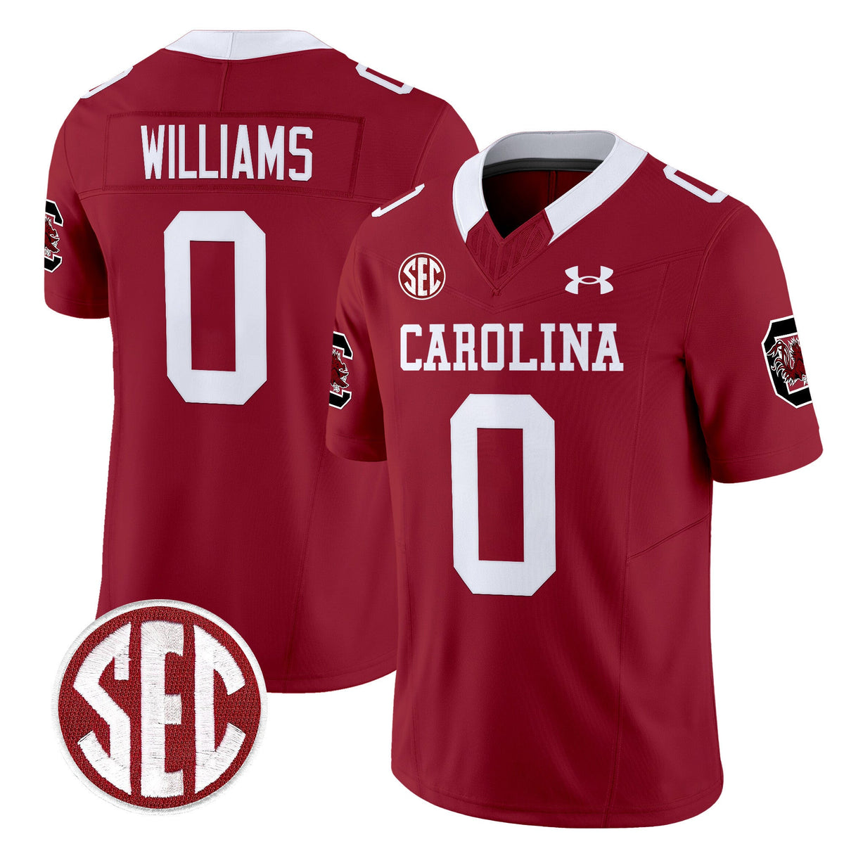 Men's South Carolina Gamecocks 1980 Throwback Vapor Limited Jersey V2 - All Stitched - image 6