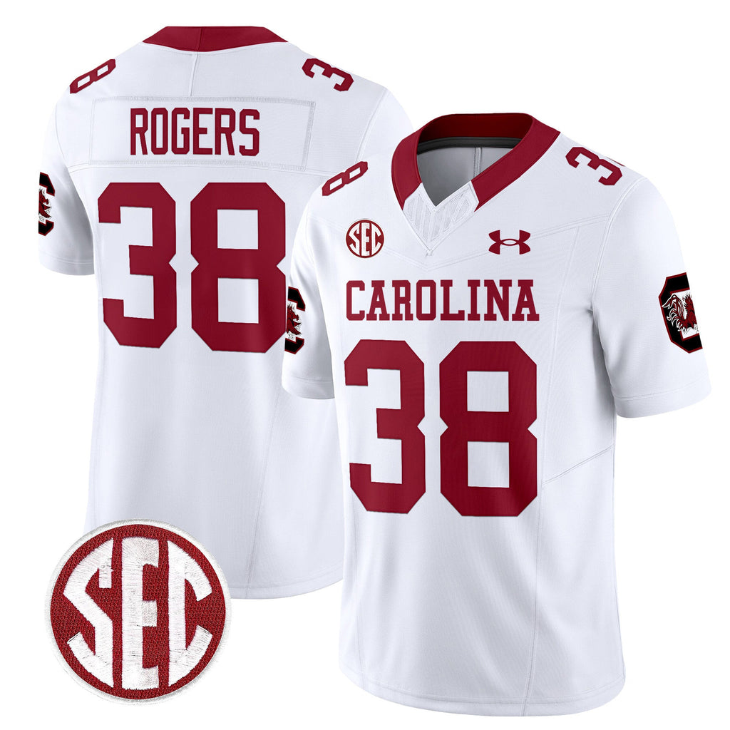 Men's South Carolina Gamecocks 1980 Throwback Vapor Limited Jersey V2 - All Stitched - image 17