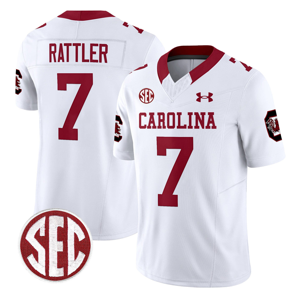 Men's South Carolina Gamecocks 1980 Throwback Vapor Limited Jersey V2 - All Stitched - image 18