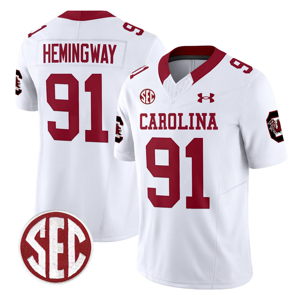 Men's South Carolina Gamecocks 1980 Throwback Vapor Limited Jersey V2 - All Stitched - image 20
