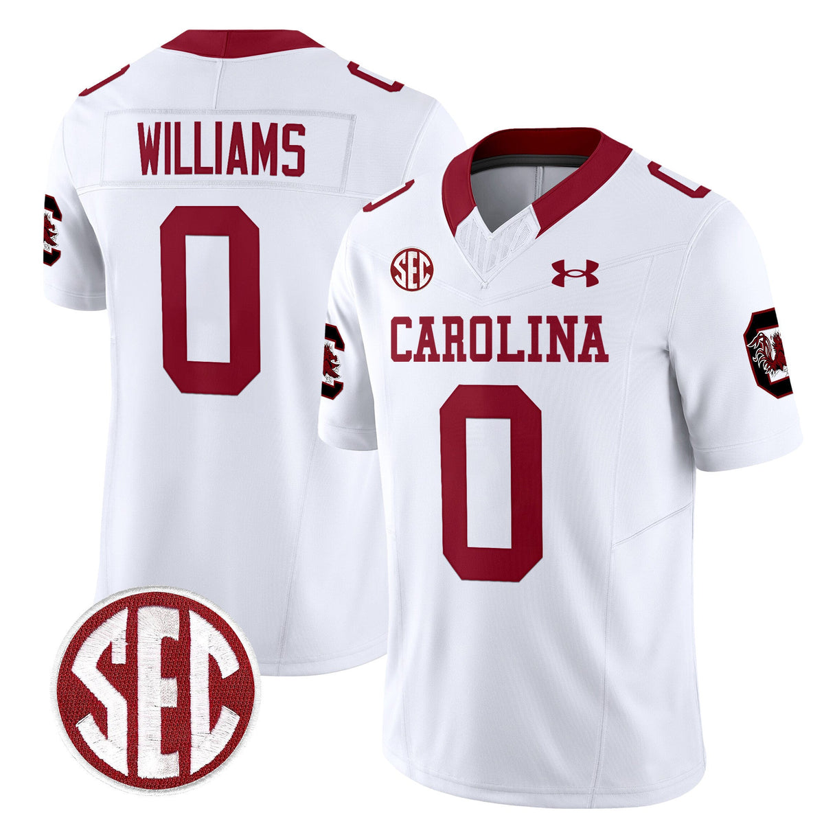 Men's South Carolina Gamecocks 1980 Throwback Vapor Limited Jersey V2 - All Stitched - image 22