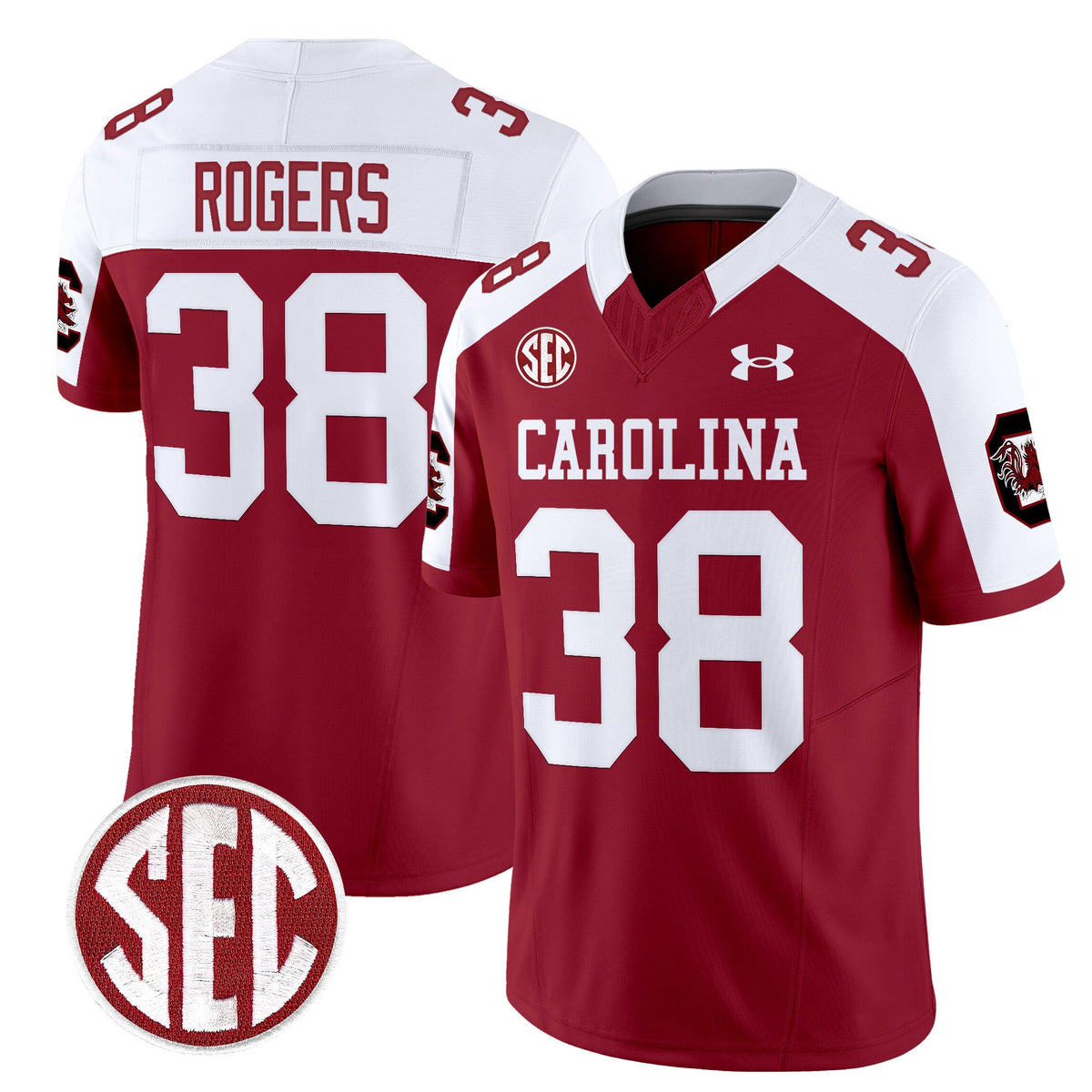 Men's South Carolina Gamecocks 1980 Throwback Vapor Limited Jersey V2 - All Stitched - image 25