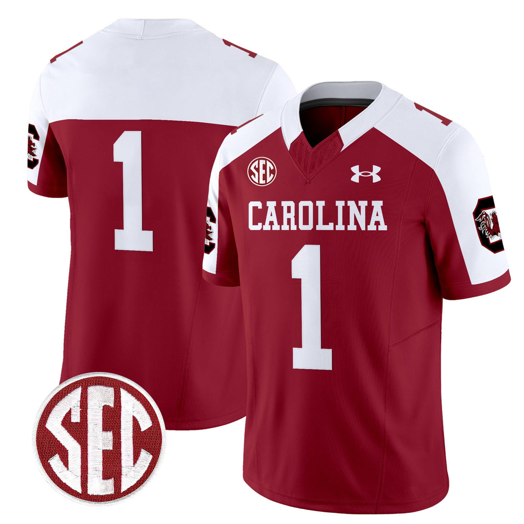 Men's South Carolina Gamecocks 1980 Throwback Vapor Limited Jersey V2 - All Stitched - image 32