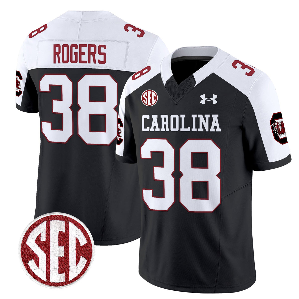 Men's South Carolina Gamecocks 1980 Throwback Vapor Limited Jersey V2 - All Stitched - image 33