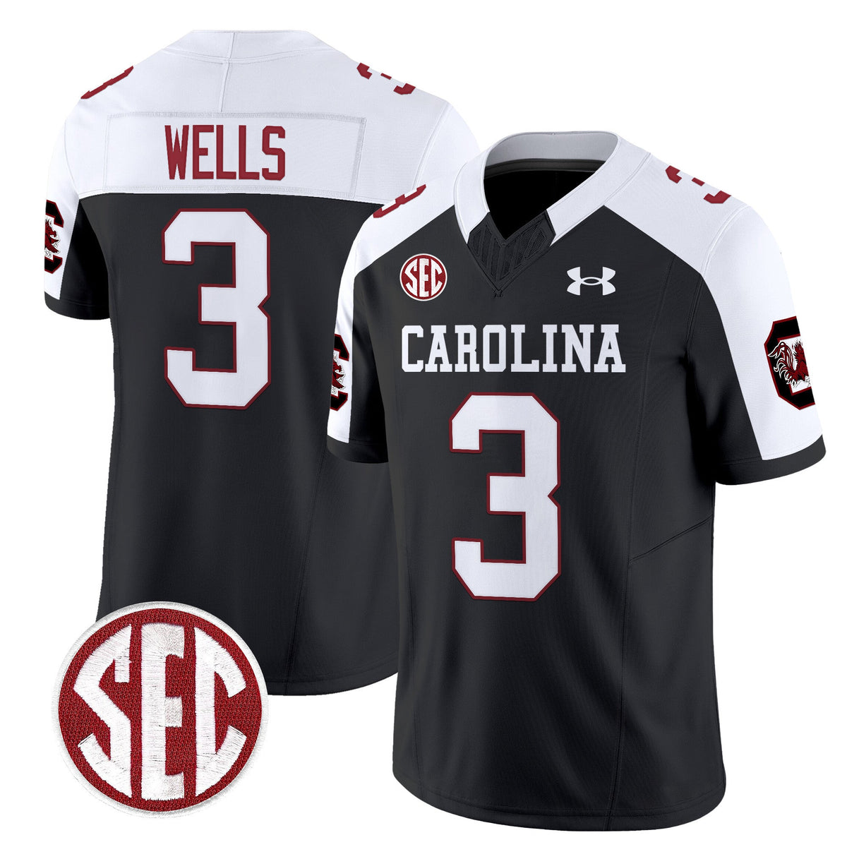 Men's South Carolina Gamecocks 1980 Throwback Vapor Limited Jersey V2 - All Stitched - image 35