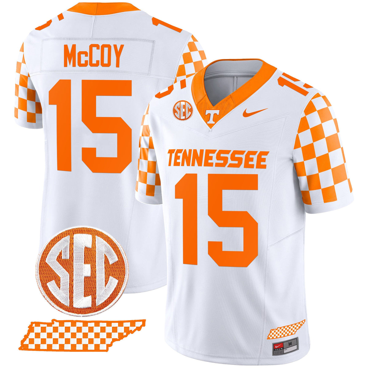 Men's Tennessee Volunteers 2024 Checkerboard Vapor Limited Jersey - All Stitched - image 15