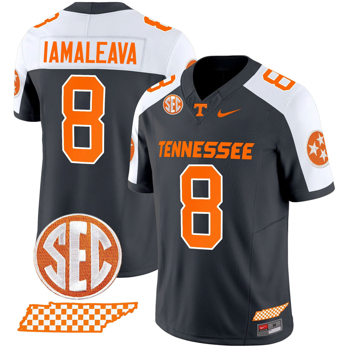 Men's Tennessee Volunteers 2024 Checkerboard Vapor Limited Jersey - All Stitched - image 28