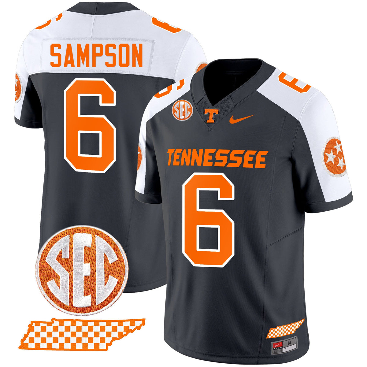Men's Tennessee Volunteers 2024 Checkerboard Vapor Limited Jersey - All Stitched - image 30