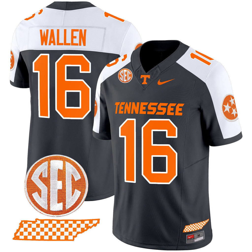 Men's Tennessee Volunteers 2024 Checkerboard Vapor Limited Jersey - All Stitched - image 32