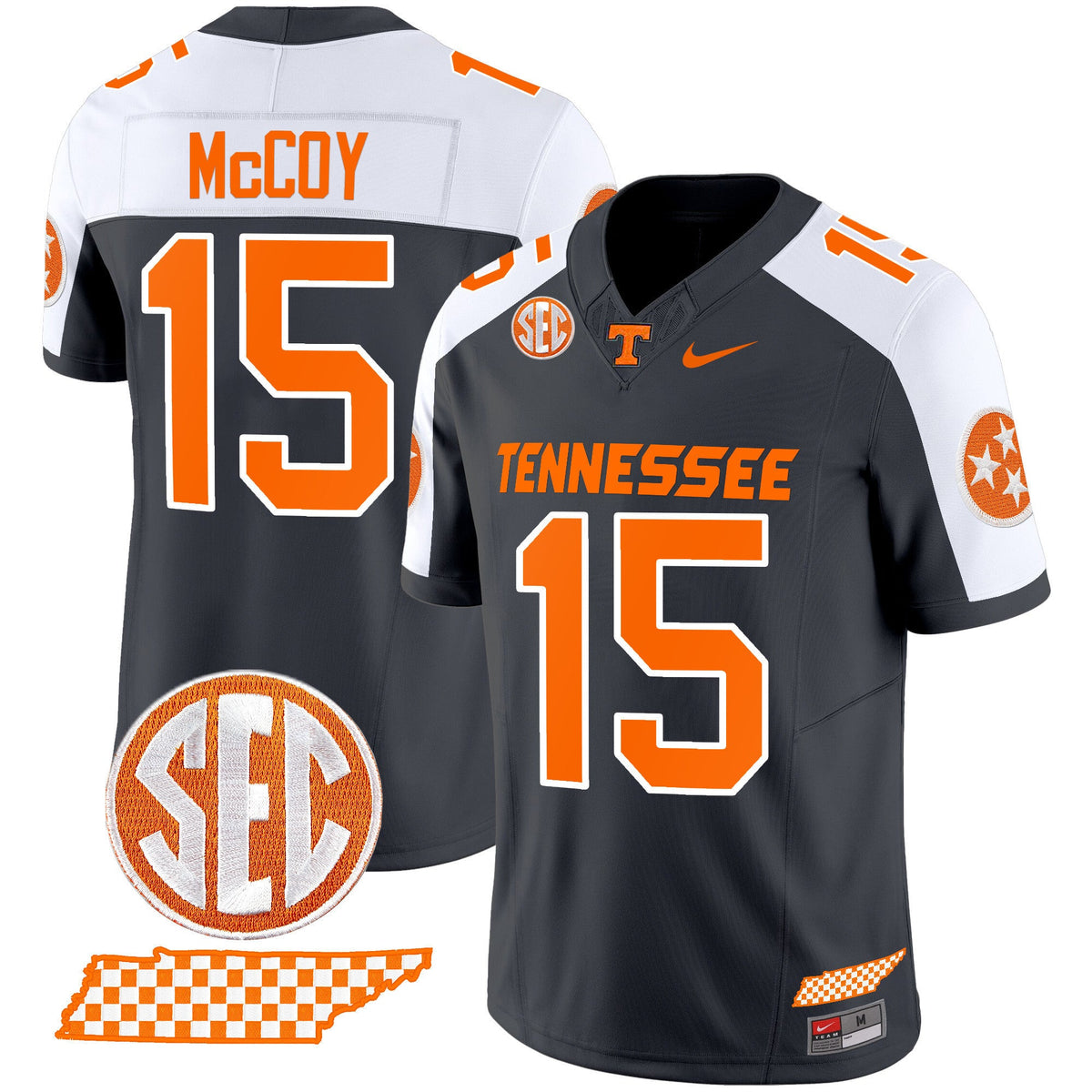 Men's Tennessee Volunteers 2024 Checkerboard Vapor Limited Jersey - All Stitched - image 33