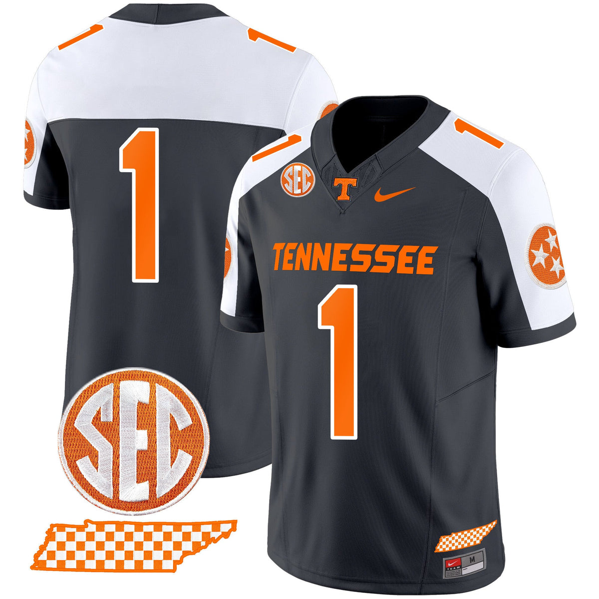 Men's Tennessee Volunteers 2024 Checkerboard Vapor Limited Jersey - All Stitched - image 36