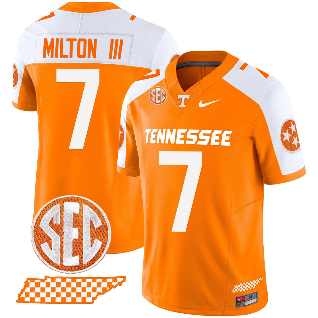 Men's Tennessee Volunteers 2024 Checkerboard Vapor Limited Jersey - All Stitched - image 40