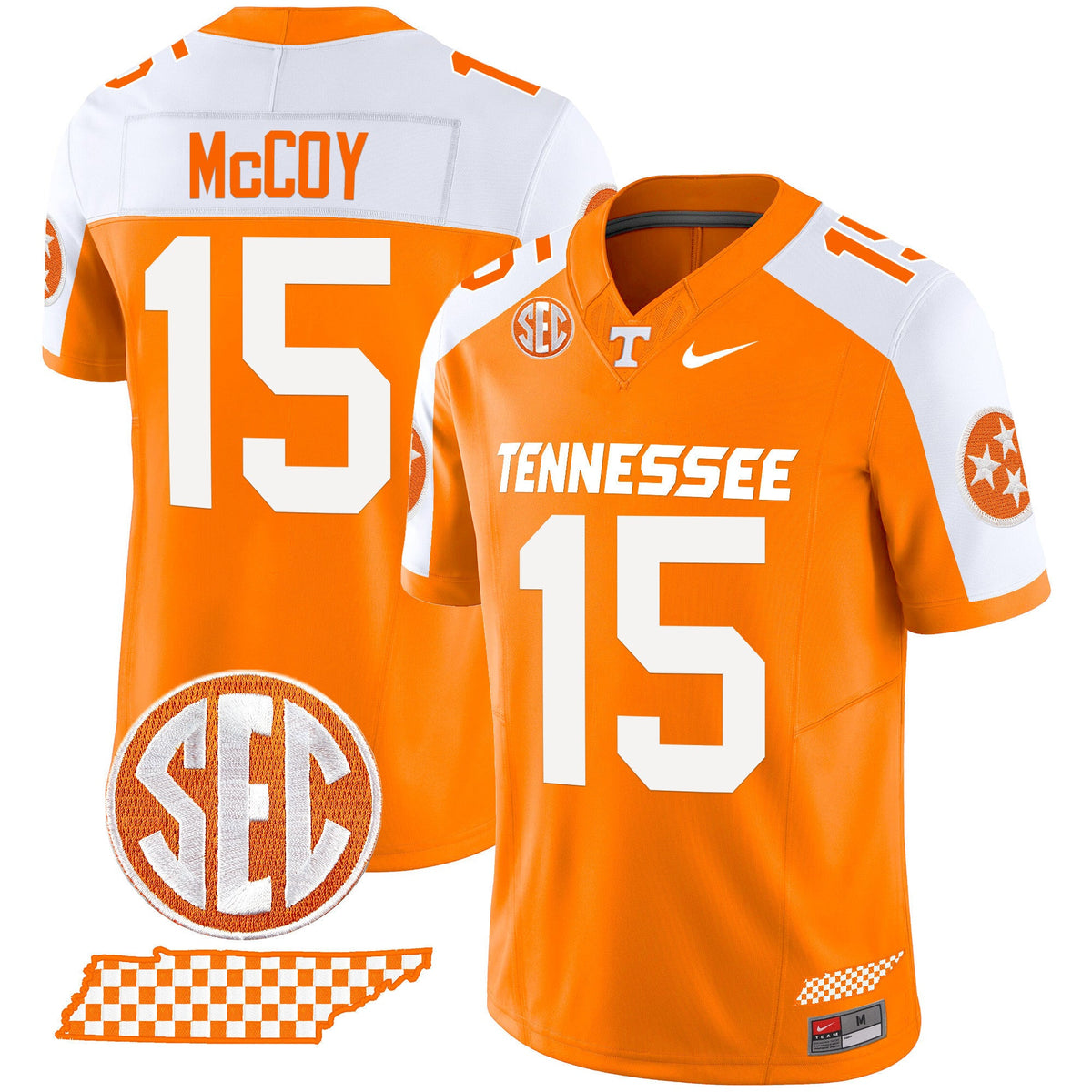 Men's Tennessee Volunteers 2024 Checkerboard Vapor Limited Jersey - All Stitched - image 42