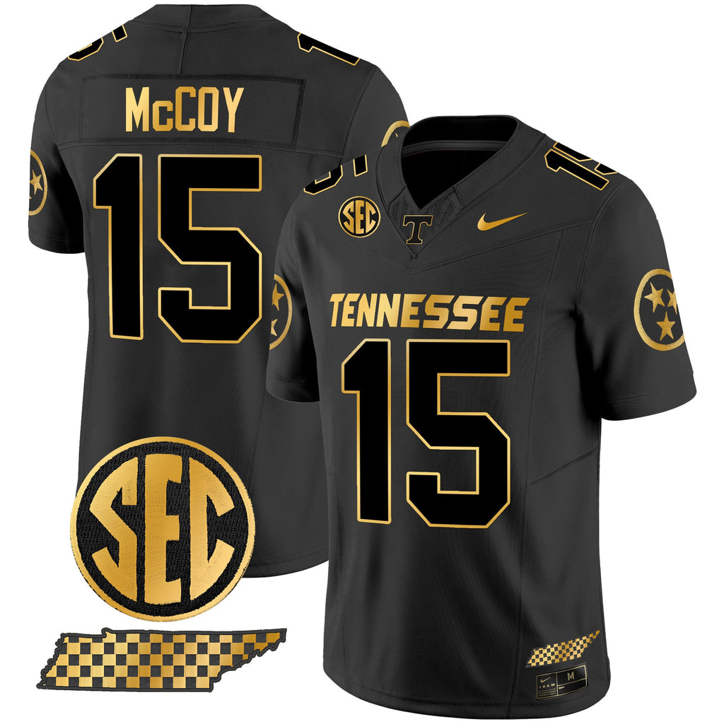 Men's Tennessee Volunteers 2024 Gold Vapor Premier Limited Jersey - All Stitched - image 15