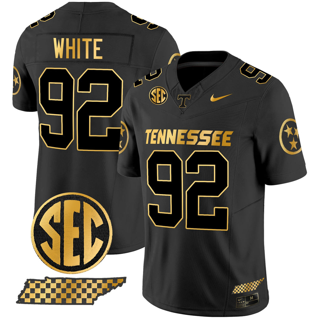Men's Tennessee Volunteers 2024 Gold Vapor Premier Limited Jersey - All Stitched - image 17