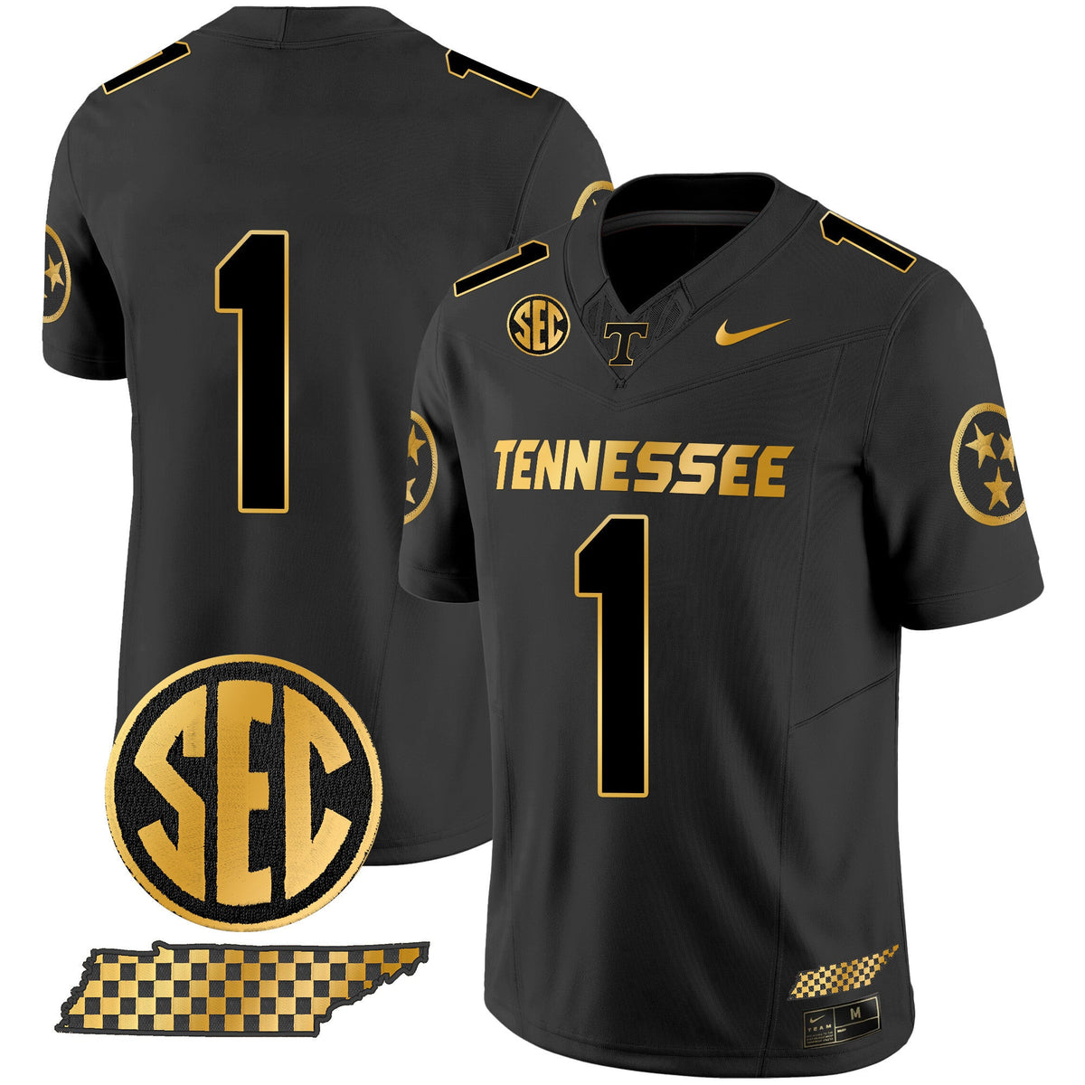 Men's Tennessee Volunteers 2024 Gold Vapor Premier Limited Jersey - All Stitched - image 18