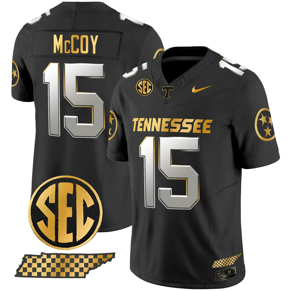 Men's Tennessee Volunteers 2024 Gold Vapor Premier Limited Jersey - All Stitched - image 24