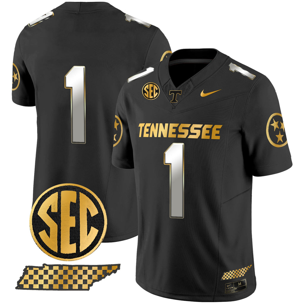 Men's Tennessee Volunteers 2024 Gold Vapor Premier Limited Jersey - All Stitched - image 27