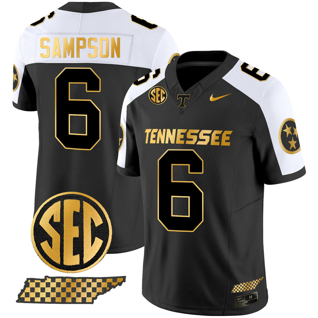 Men's Tennessee Volunteers 2024 Gold Vapor Premier Limited Jersey - All Stitched - image 30