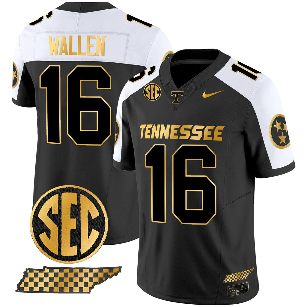 Men's Tennessee Volunteers 2024 Gold Vapor Premier Limited Jersey - All Stitched - image 32