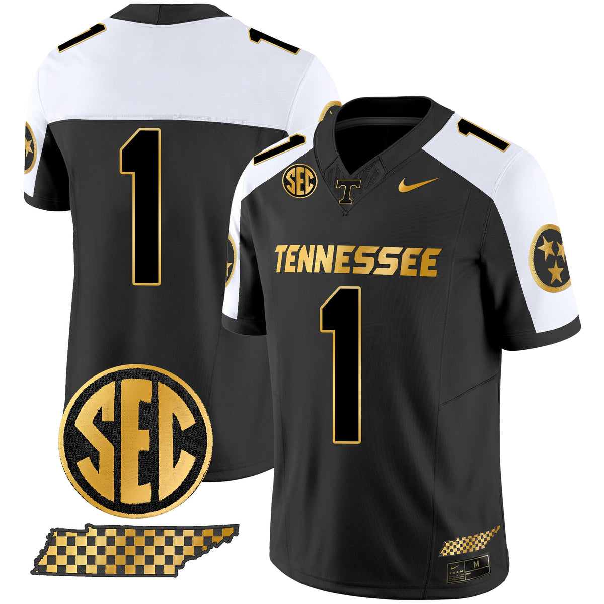 Men's Tennessee Volunteers 2024 Gold Vapor Premier Limited Jersey - All Stitched - image 36