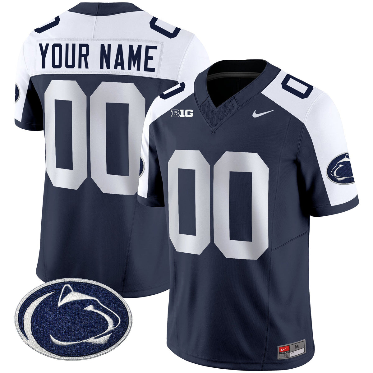 Penn State Nittany Lions Vapor Limited Custom Jersey - All Stitched - image 2