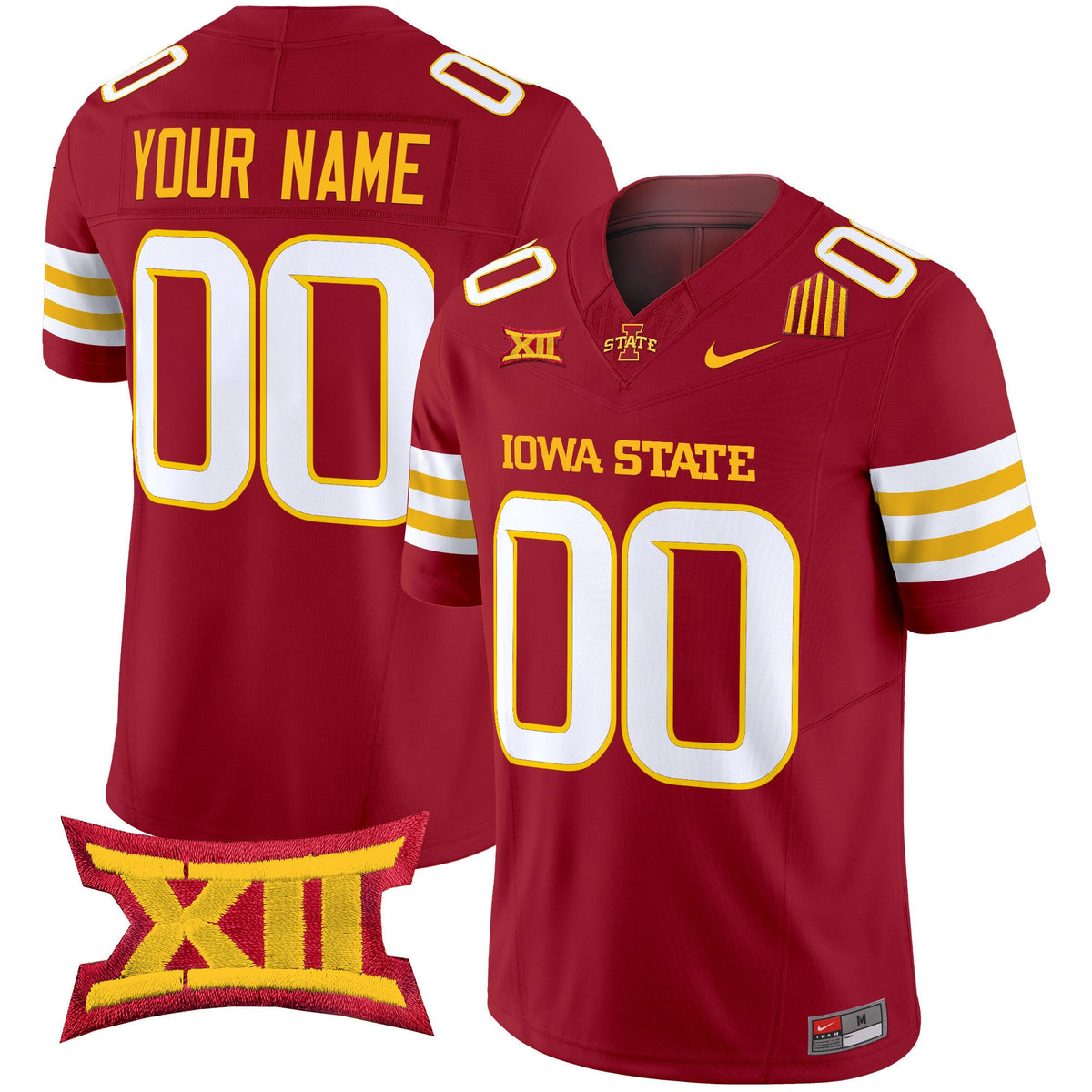 Iowa State Cyclones 2024 Vapor Limited Custom Jersey - All Stitched - image 3