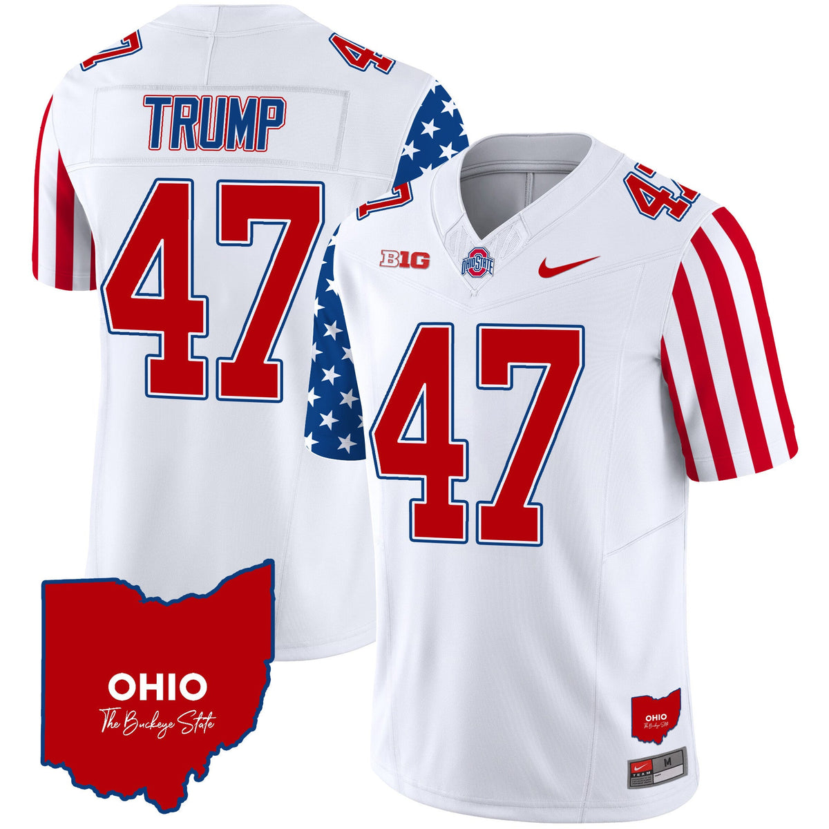 Men's Ohio State Buckeyes American Style Vapor Limited Jersey - All Stitched - image 9