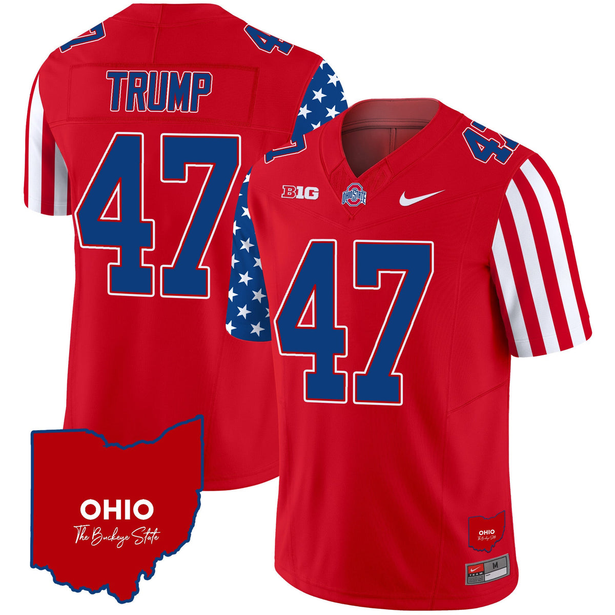 Men's Ohio State Buckeyes American Style Vapor Limited Jersey - All Stitched - image 18