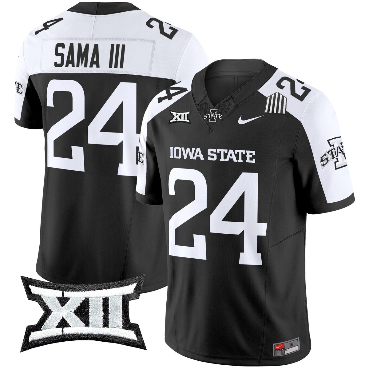 Men's Iowa State Cyclones 2024 Vapor Limited Jersey - All Stitched - image 9