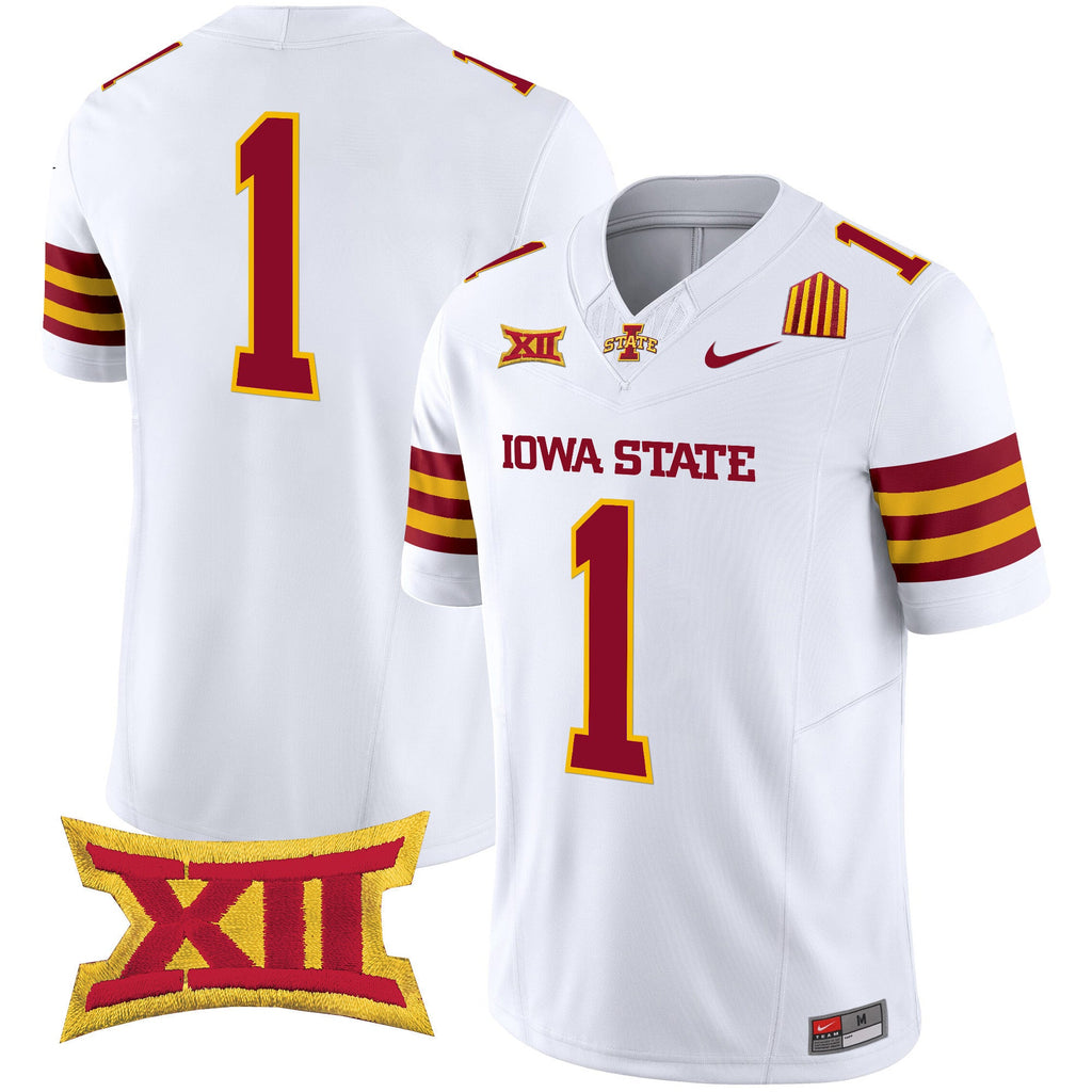 Men's Iowa State Cyclones 2024 Vapor Limited Jersey - All Stitched - image 35