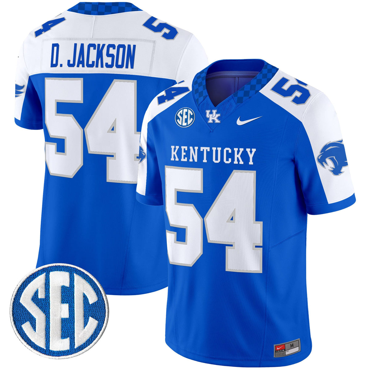 Men's Kentucky Wildcats 2024 Vapor Limited Jersey - All Stitched - image 4