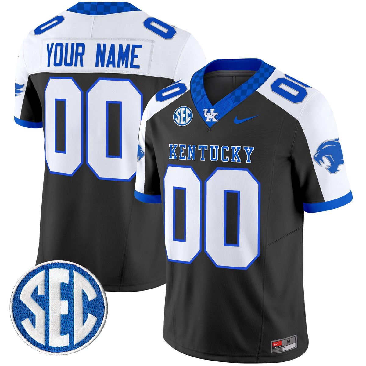 Kentucky Wildcats 2024 Vapor Limited Custom Jersey - All Stitched - image 2