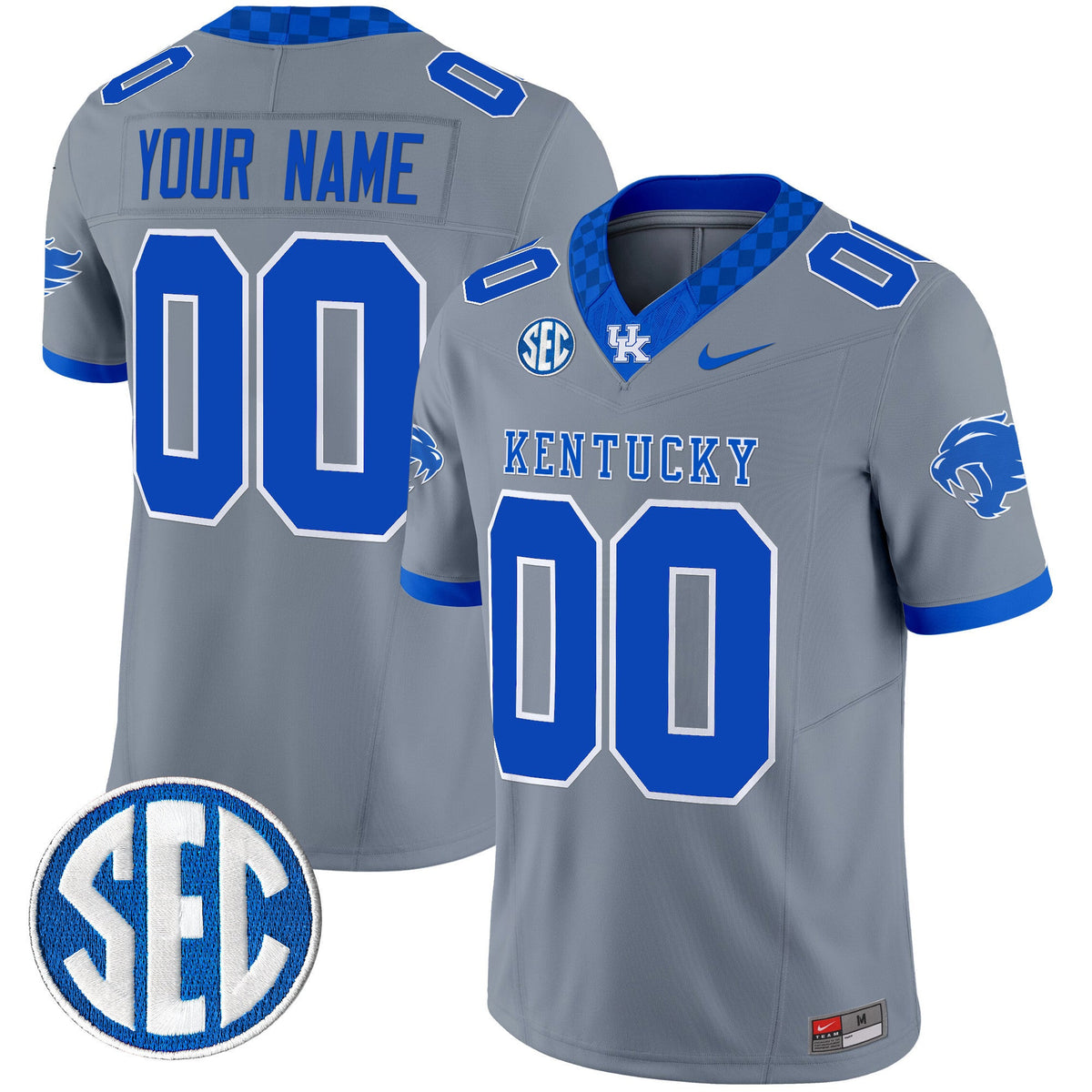 Kentucky Wildcats 2024 Vapor Limited Custom Jersey - All Stitched - image 6