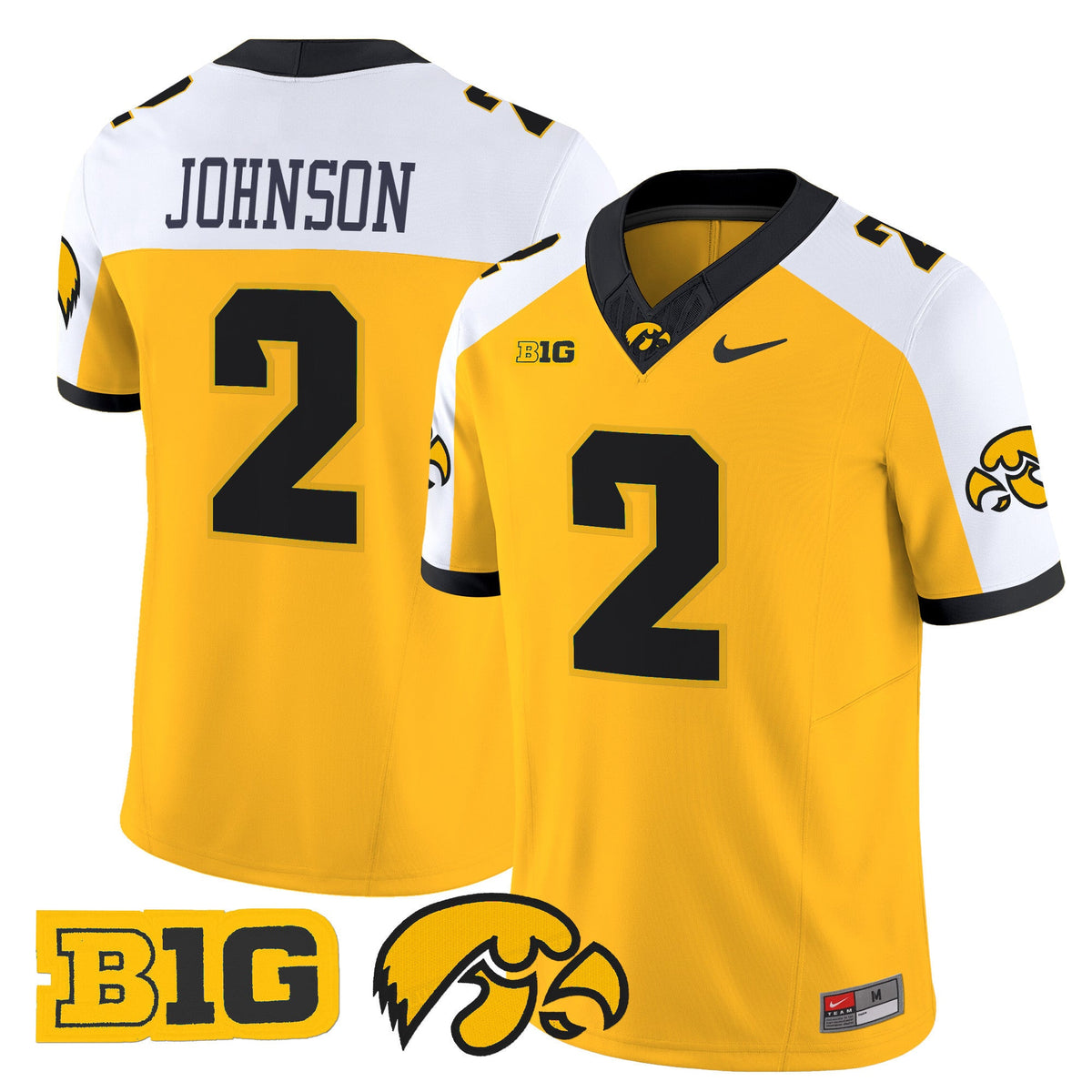 Men's Iowa Hawkeyes 2024 Vapor Limited Jersey - All Stitched - image 10