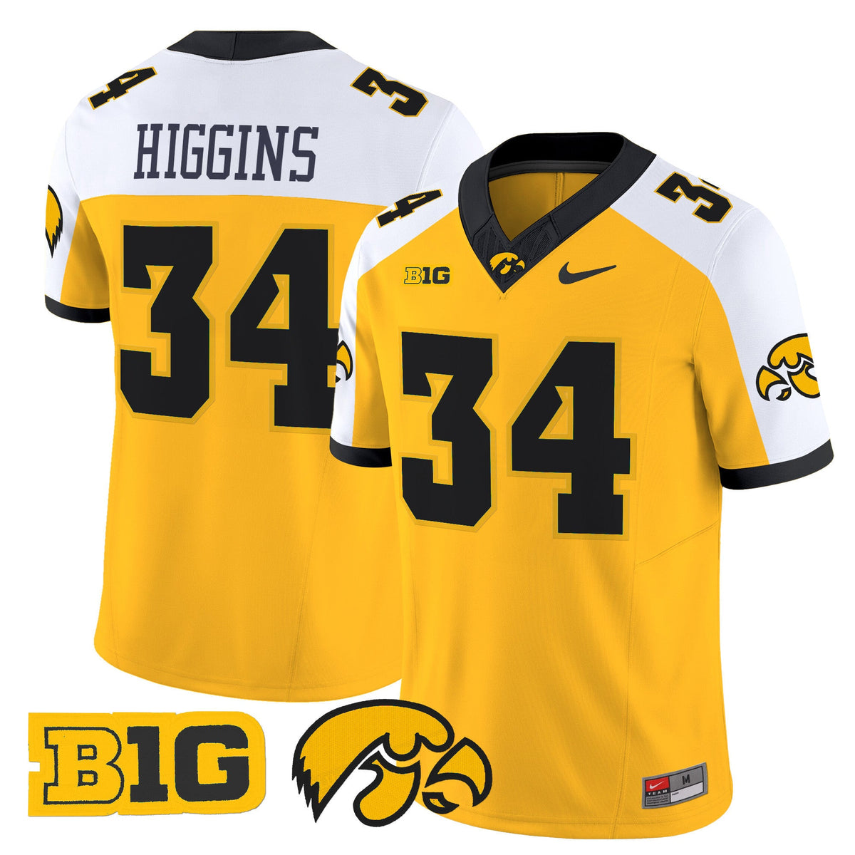 Men's Iowa Hawkeyes 2024 Vapor Limited Jersey - All Stitched - image 12