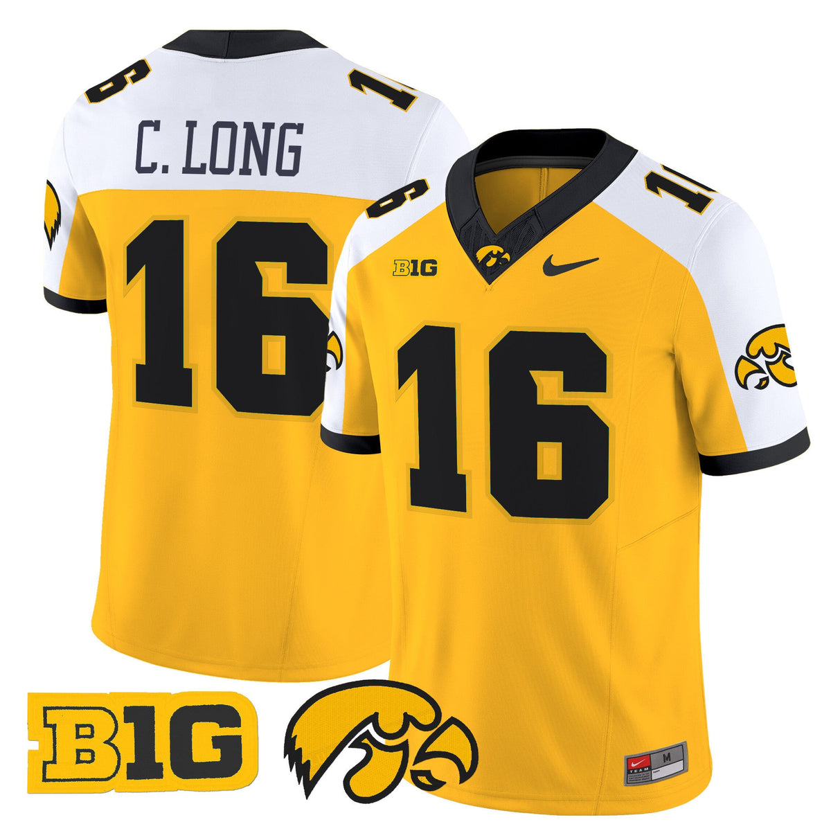 Men's Iowa Hawkeyes 2024 Vapor Limited Jersey - All Stitched - image 14