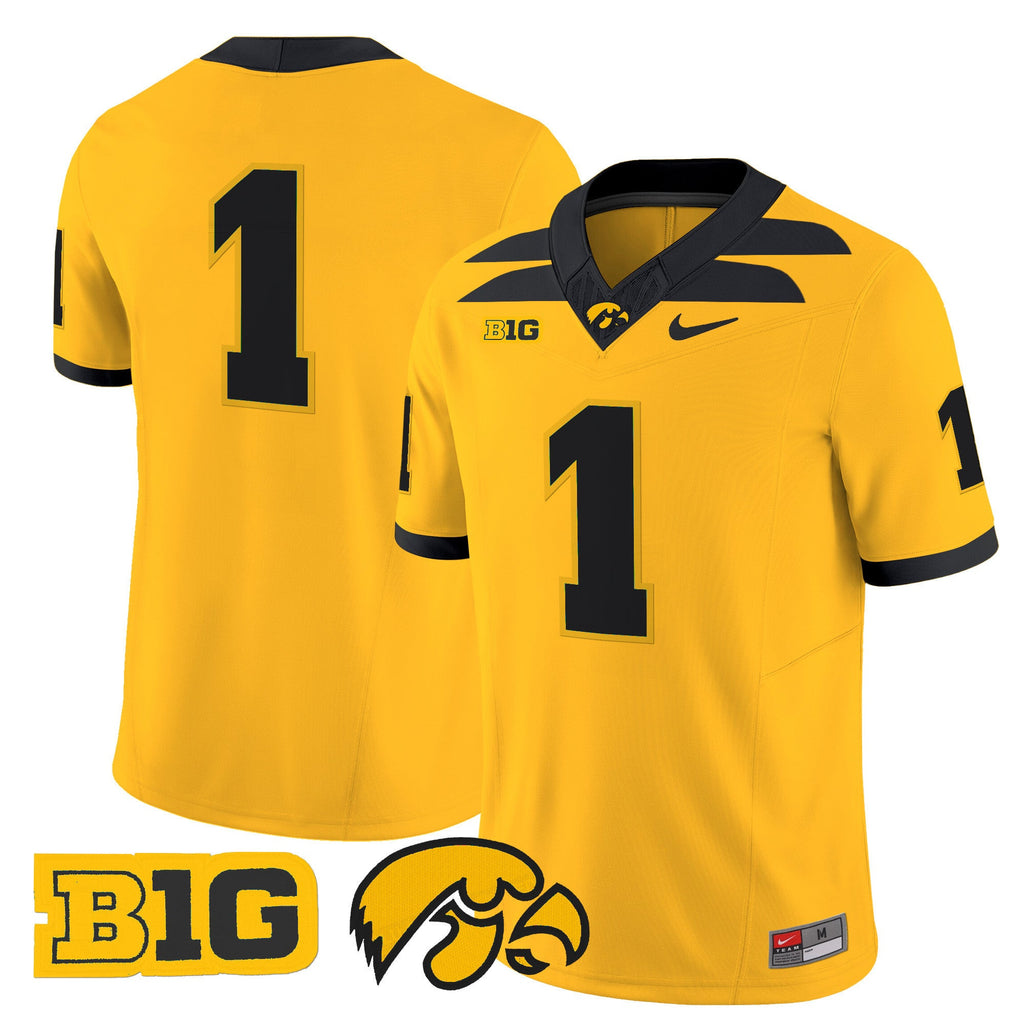 Men's Iowa Hawkeyes 2024 Vapor Limited Jersey - All Stitched - image 24