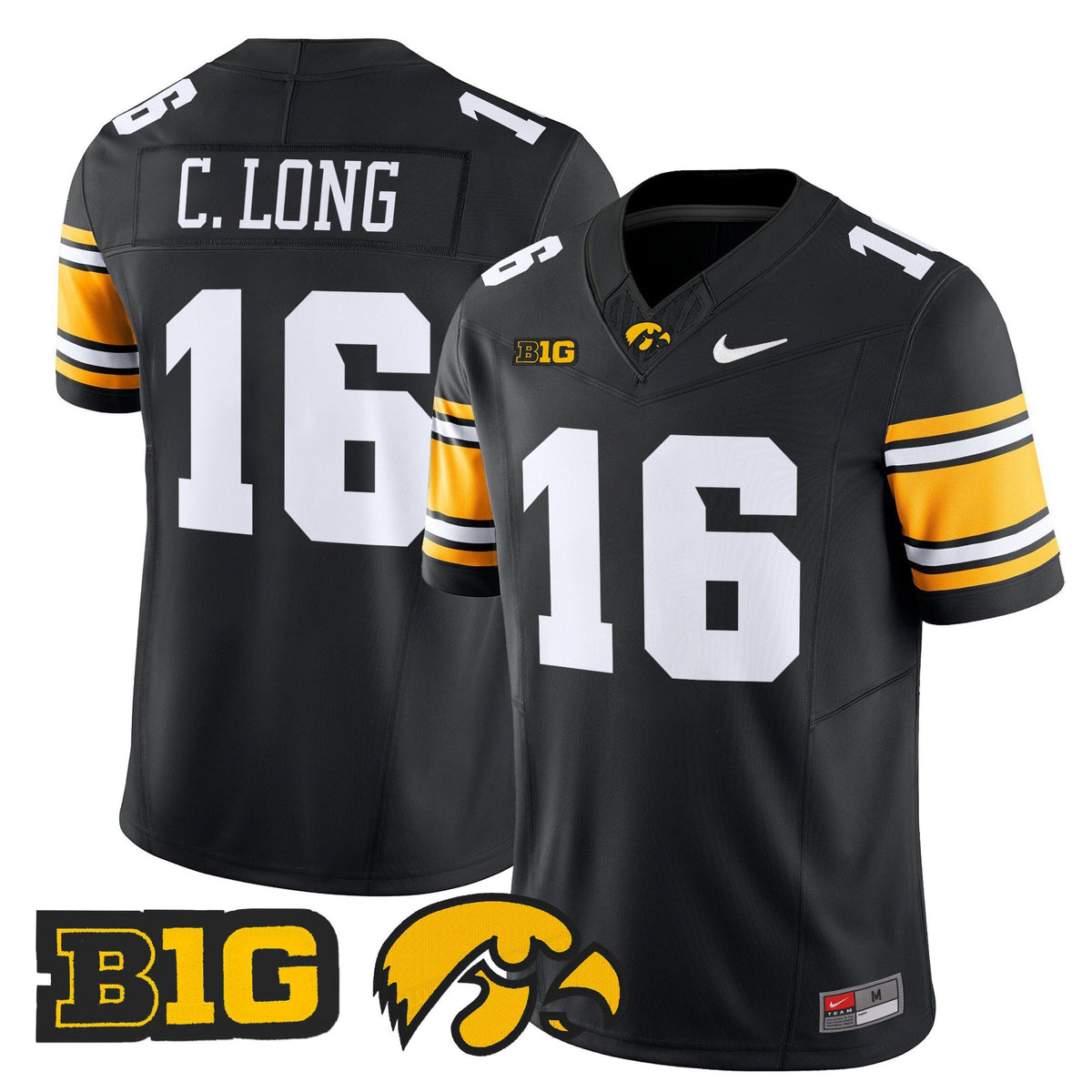 Men's Iowa Hawkeyes 2024 Vapor Limited Jersey - All Stitched - image 30