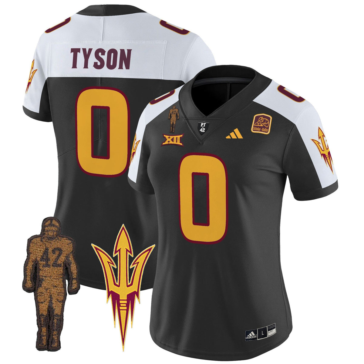 Women's Arizona State Sun Devils 2024 Pat Tillman Honoring Patch Vapor Limited Jersey - All Stitched - image 11