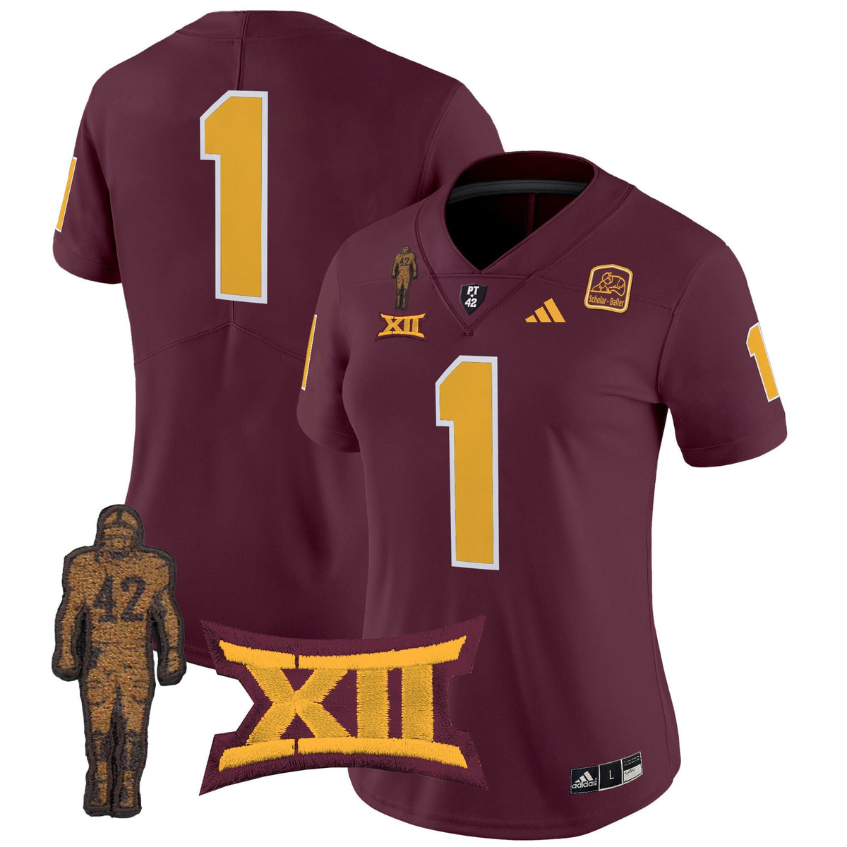 Women's Arizona State Sun Devils 2024 Pat Tillman Honoring Patch Vapor Limited Jersey - All Stitched - image 24