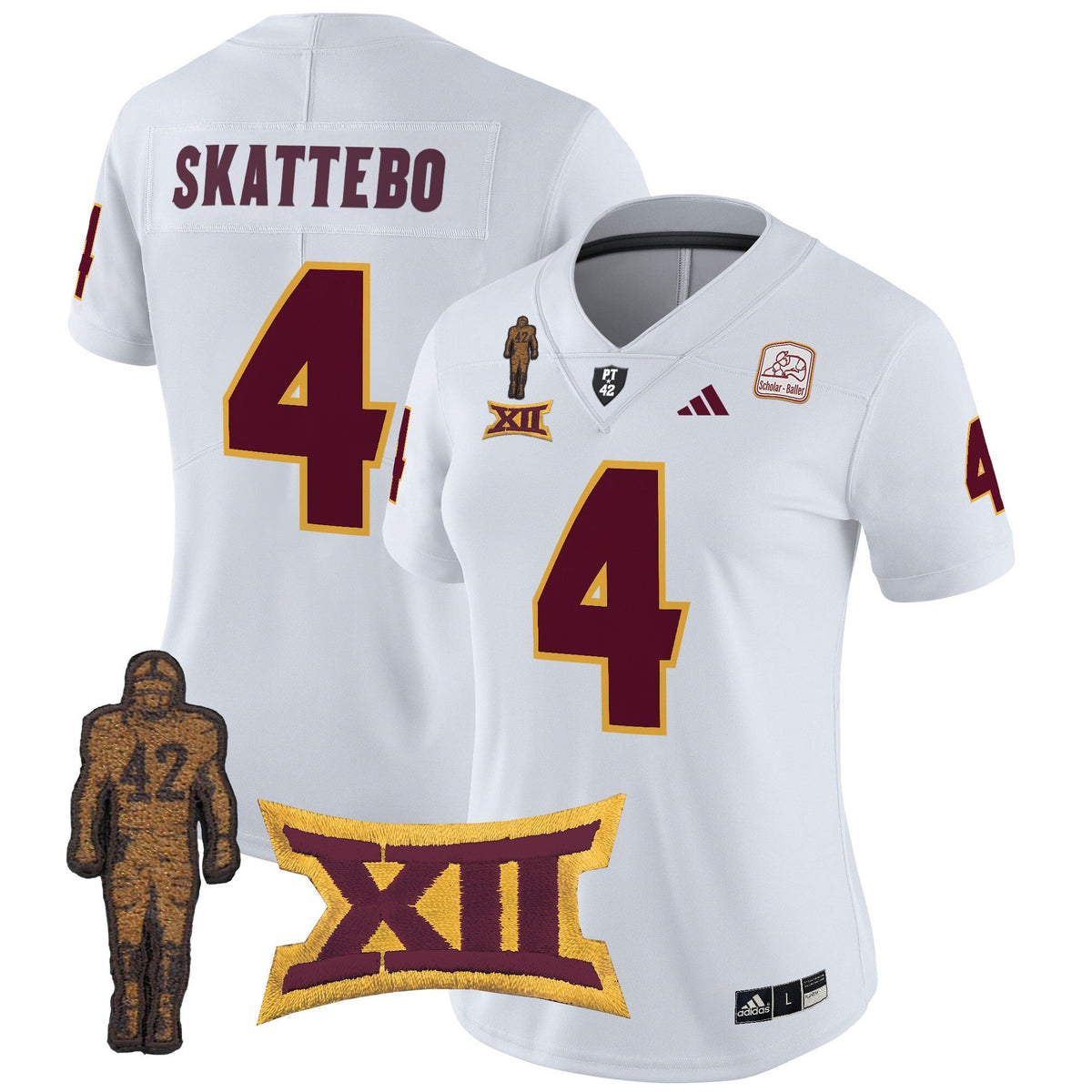 Women's Arizona State Sun Devils 2024 Pat Tillman Honoring Patch Vapor Limited Jersey - All Stitched - image 26