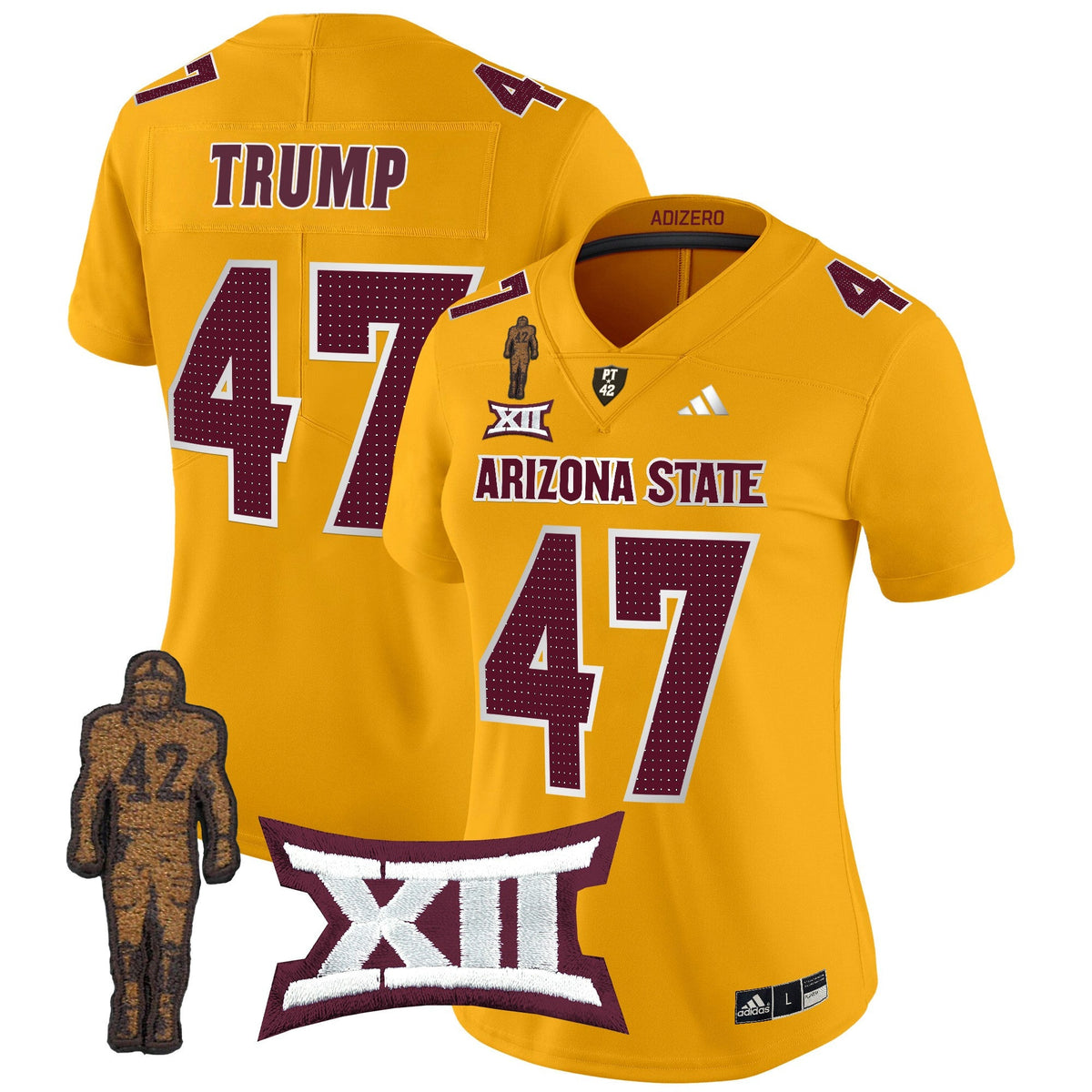 Women's Arizona State Sun Devils 2024 Pat Tillman Honoring Patch Vapor Limited Jersey V2 - All Stitched - image 7
