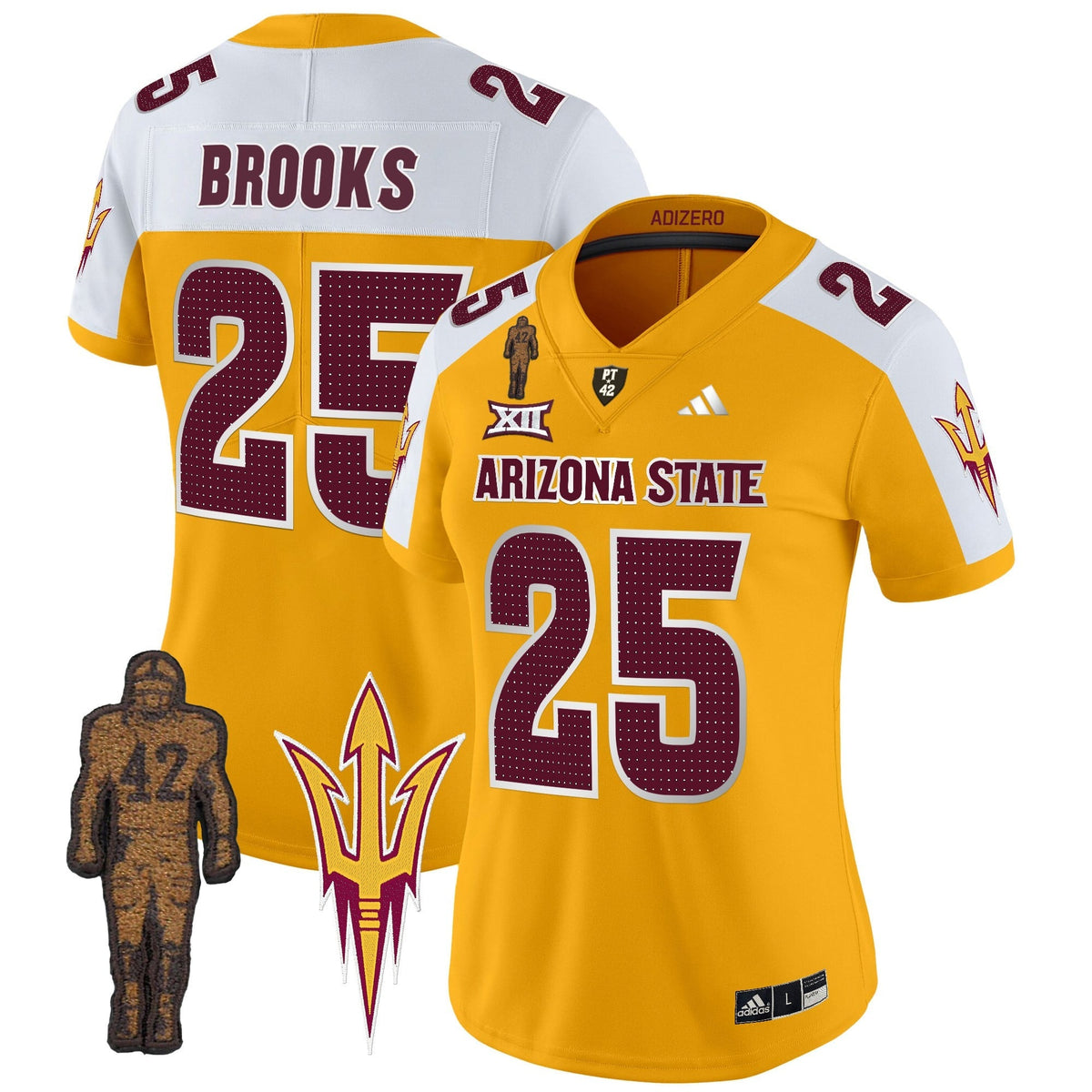 Women's Arizona State Sun Devils 2024 Pat Tillman Honoring Patch Vapor Limited Jersey V2 - All Stitched - image 13