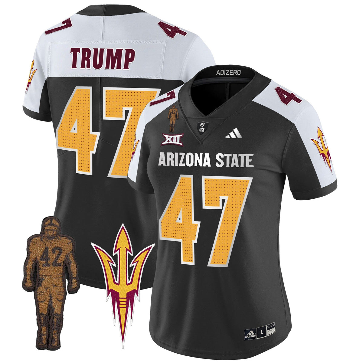 Women's Arizona State Sun Devils 2024 Pat Tillman Honoring Patch Vapor Limited Jersey V2 - All Stitched - image 23