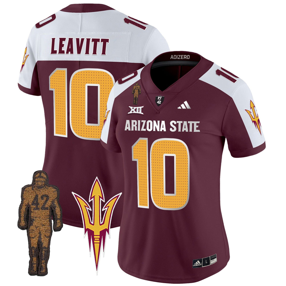 Women's Arizona State Sun Devils 2024 Pat Tillman Honoring Patch Vapor Limited Jersey V2 - All Stitched - image 25