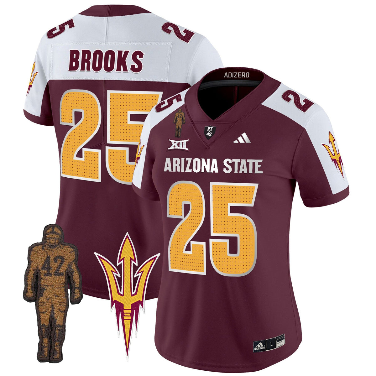 Women's Arizona State Sun Devils 2024 Pat Tillman Honoring Patch Vapor Limited Jersey V2 - All Stitched - image 29