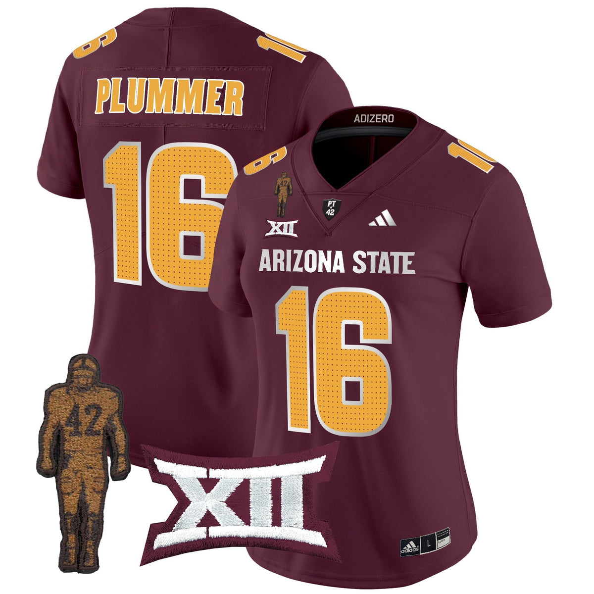Women's Arizona State Sun Devils 2024 Pat Tillman Honoring Patch Vapor Limited Jersey V2 - All Stitched - image 36
