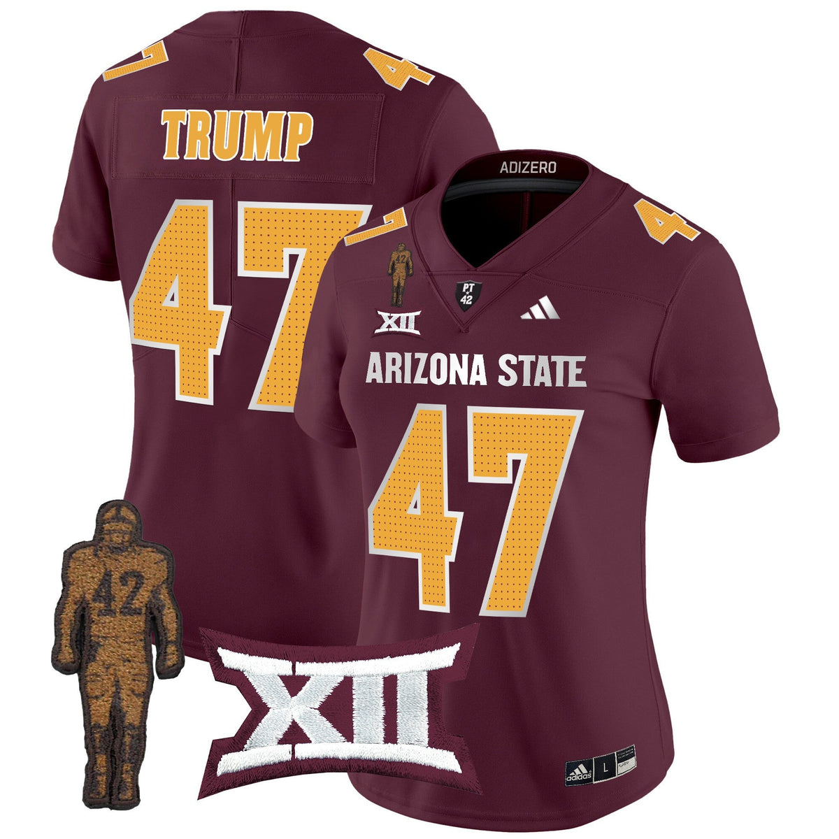 Women's Arizona State Sun Devils 2024 Pat Tillman Honoring Patch Vapor Limited Jersey V2 - All Stitched - image 39