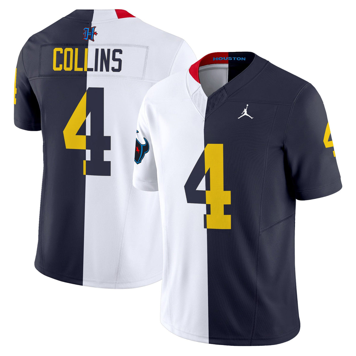 Michigan Wolverines Split Vapor Limited Jersey - All Stitched - image 3